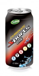 Carbonated sports drink alu can 500ml